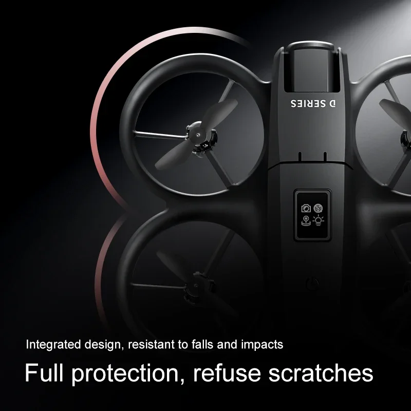 D16 Mini Drone 8K HD Dual Camera Aerial Aircraft Obstacle Avoidance UAV Fixed Remote Control Airplane Gift Toys 20000M New