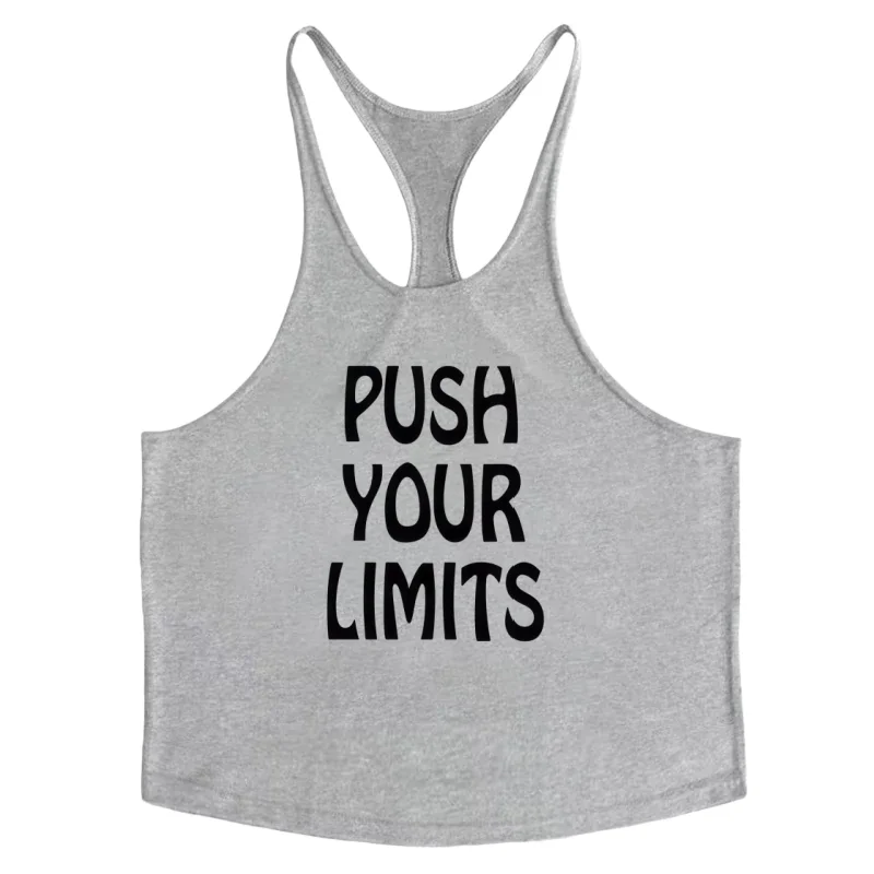 Men's Heavy Training Stringer Vest – Racerback Muscle Tank, Stylish Breathable for Bodybuilding, Gym & Intense Exercise