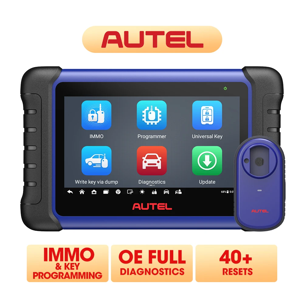 Picture 5: Autel Maxxim IM508S IM508 Automotive Key Programming Tool Plus Fob Programmer for All Lost Keys Diagnostic Locksmith