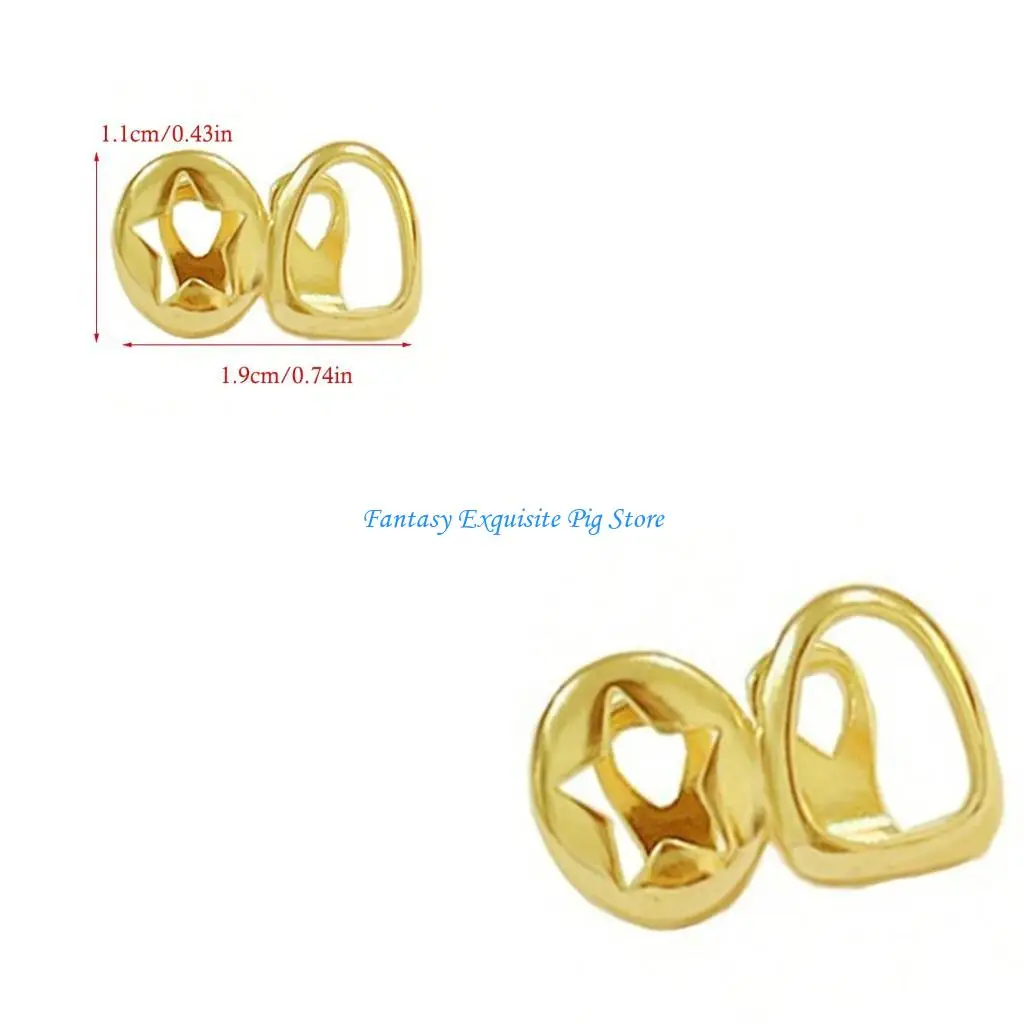 

Mouth Jewelry Party Dental Accessory Metal Texture Suitable for Adults and Kids