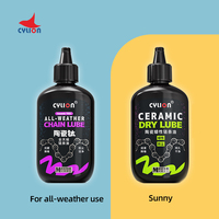 Cylion 120ml Bicycle Chain Lube All Weather/Ceramic Dry Lube Bike Lubricant Fluid Long-Lasting Cycling Lube Maintenance Oil