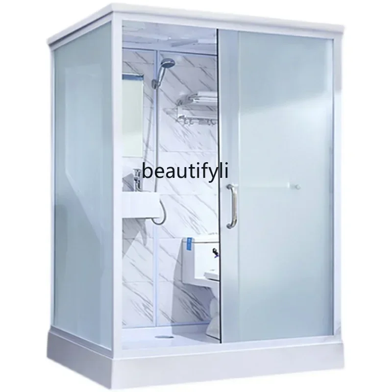 xx1Integral shower room Integrated toilet Pavilion Bath room Dry and wet separation toilet bathroom