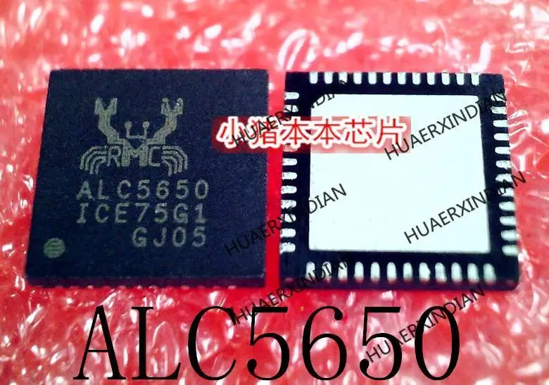 جديد الأصلي ALC5650-CG ALC5650 QFN48 في الأوراق المالية
