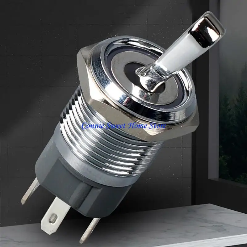 

LXAF Multipurpose Metal Toggle Switches With Two Positions and LED Light Accessory for Small Household Appliances