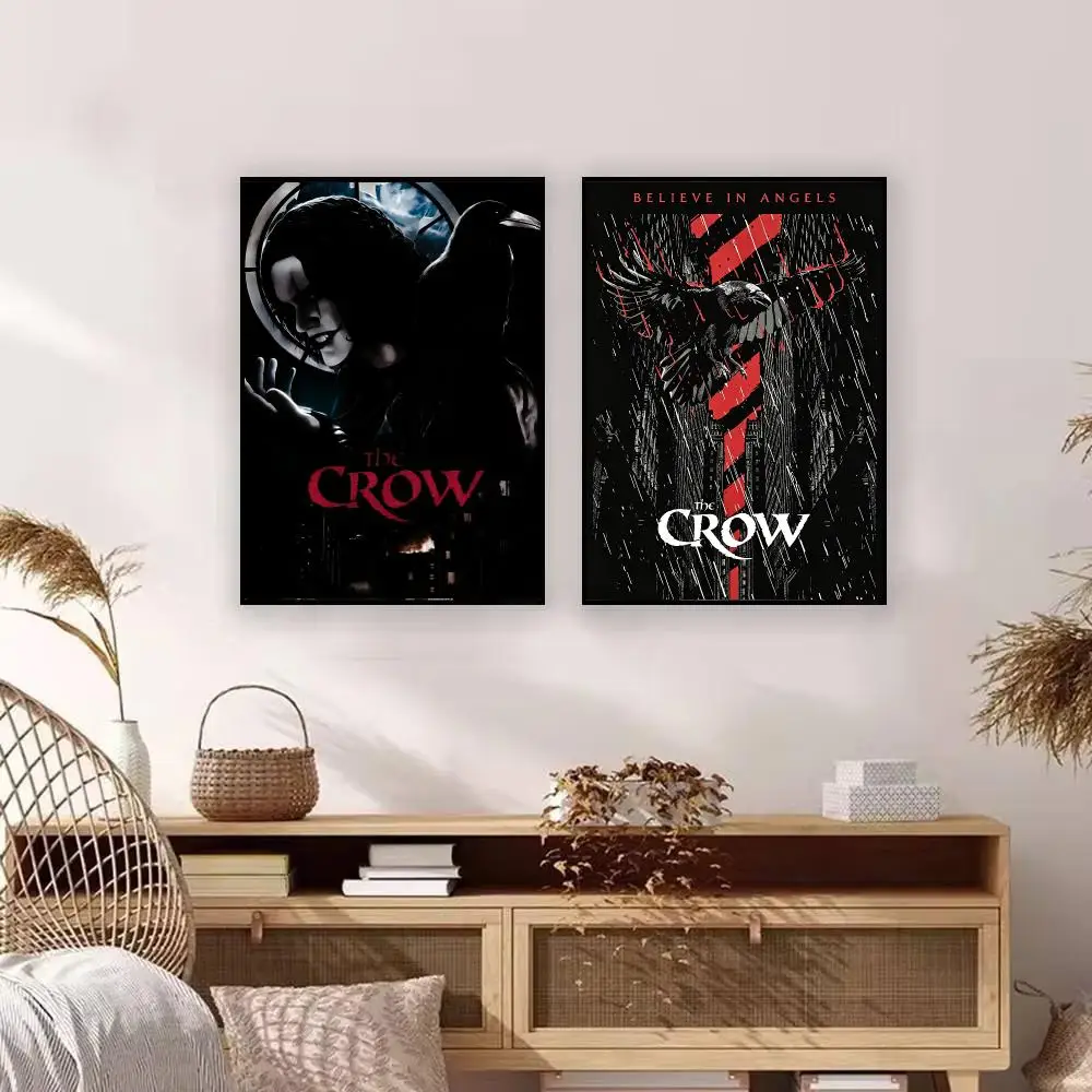 Dark Gothic Revenge The Crow Poster Graffiti Art Posters, Chic Wall Decor for Home, Studio, Office & Coffee Shop