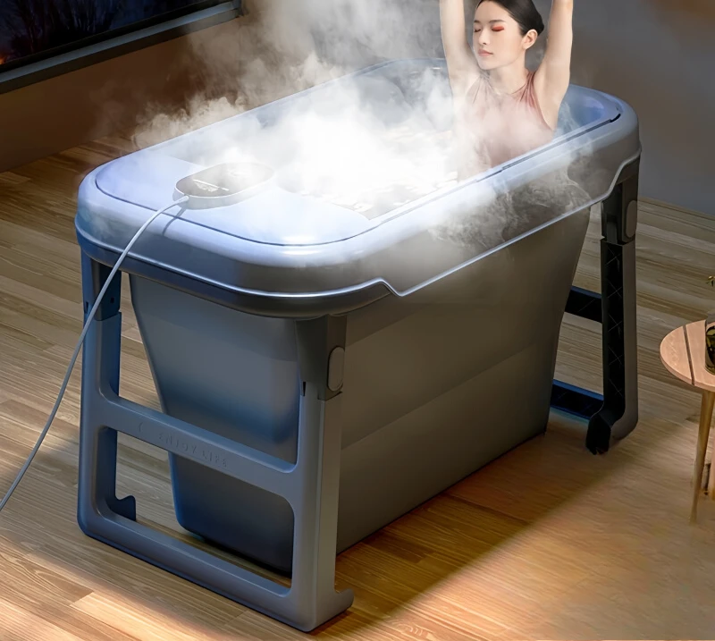 

Bath Bucket Adult Folding Bath Intelligent Heating Household Full Body Bath