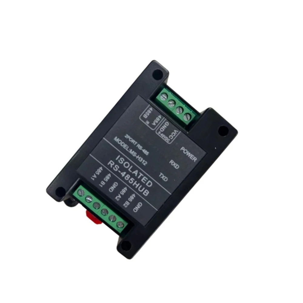 Optoelectronic isolation repeater/hub RS-485 series
