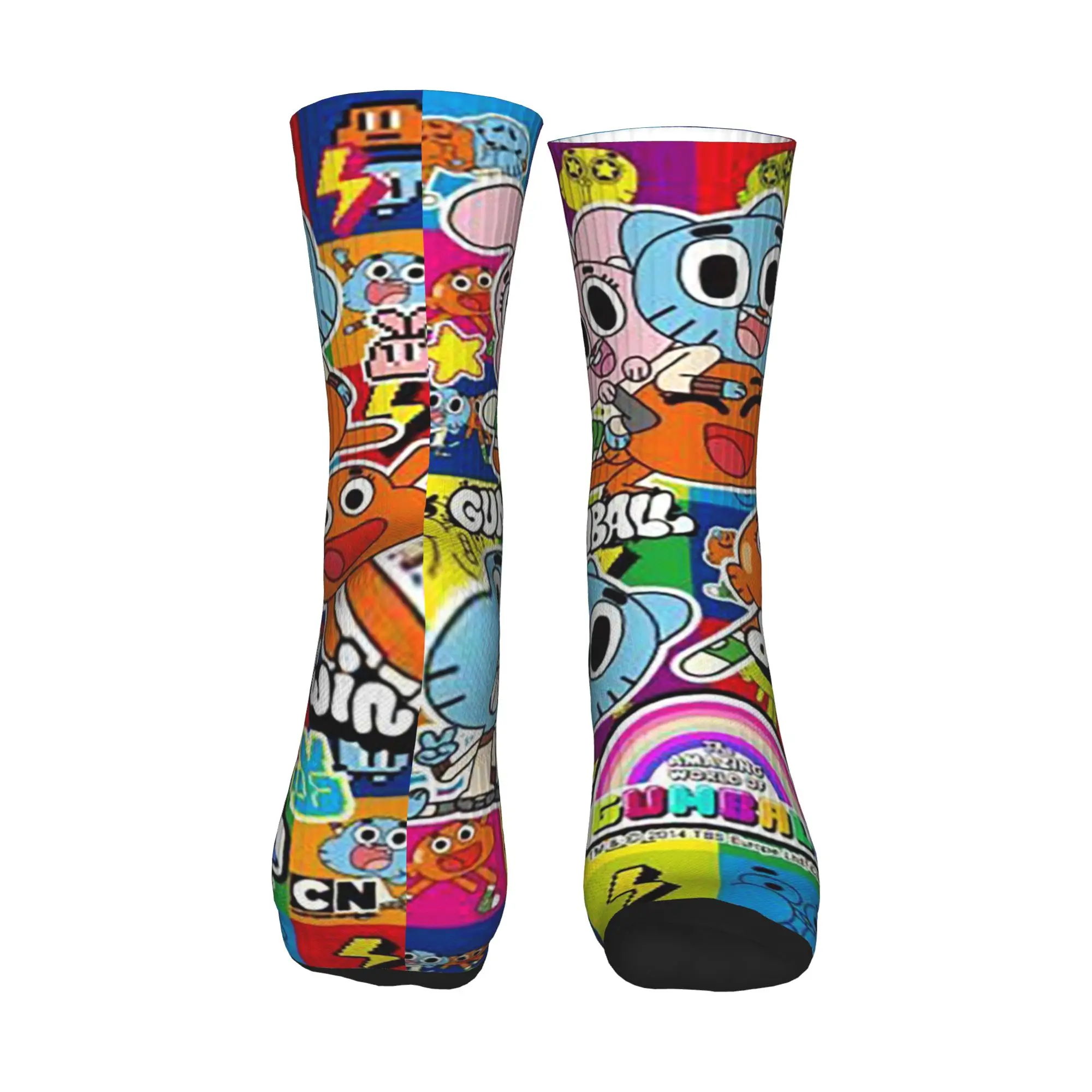 The Amazing World of Gumball Sports Socks High Quality Stockings All Season Long Socks for Unisex Christmas Gifts