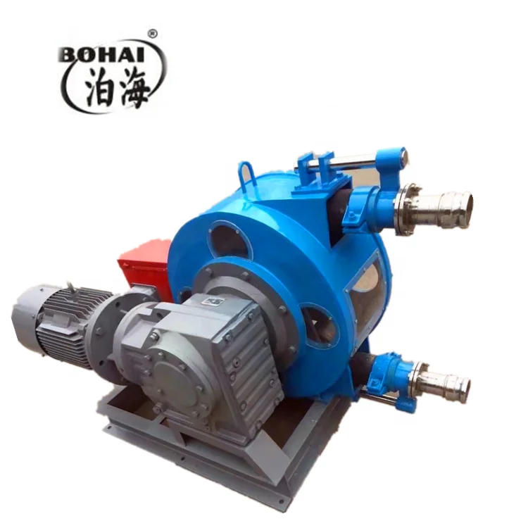 مضخة تمعجية منخفضة الضغط 5.5 كيلو وات مضخة خرطوم مطاطية مقاومة للاهتراء لبناء الخرسانة طاقة 10 حصان #3