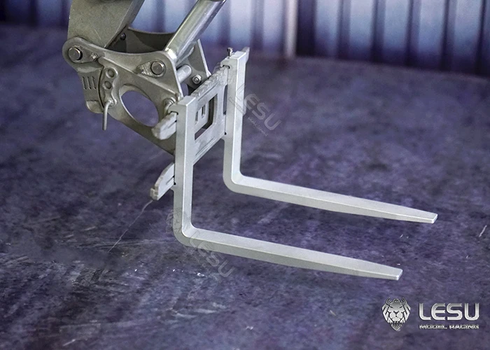 LESU 1/14 RC PC360 Mobilbagger, kleiner Kurzheckbagger und andere Schnellwechselgabeln – Detail 12