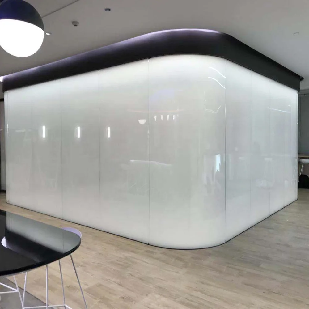 Customizable size Switchable PDLC Smart Film Power on Transparent Power off Opaque Modern Curtain Blinds