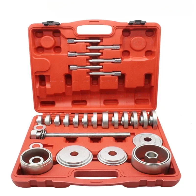 1Set Wheel Bearing Race Seal Bush Driver Master Tool Kits Axle Install Remove Puller Tool Kit Set Altitude Peilin