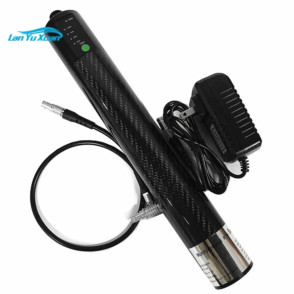 1pcs 12V 10000m-Ah 5 Pins GPS RTK External Pole Ba-ttery Compatible for   BL10000 Power Stick