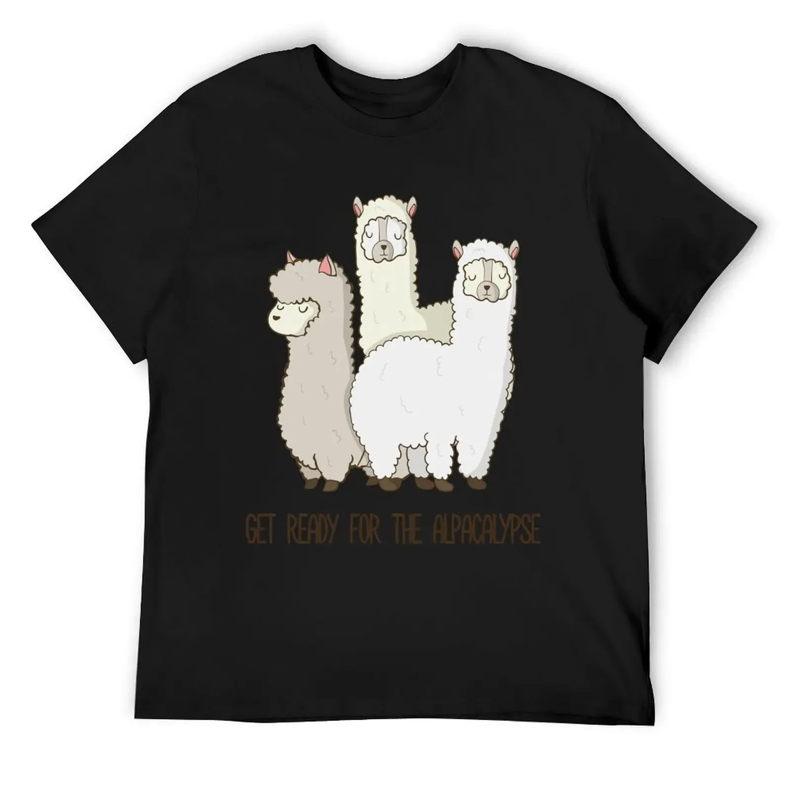 

Get Ready For The Alpacalypse - Funny Alpaca Gift T-Shirt plus size tops korean fashion sports fans outfits for men