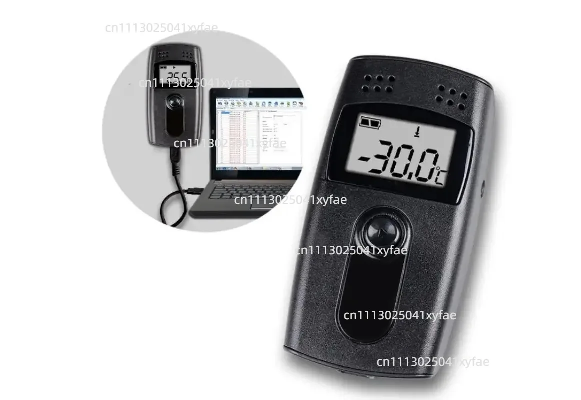 USB Temperature Data Logger High Accuracy 16000 Points Digital Temp Recorder