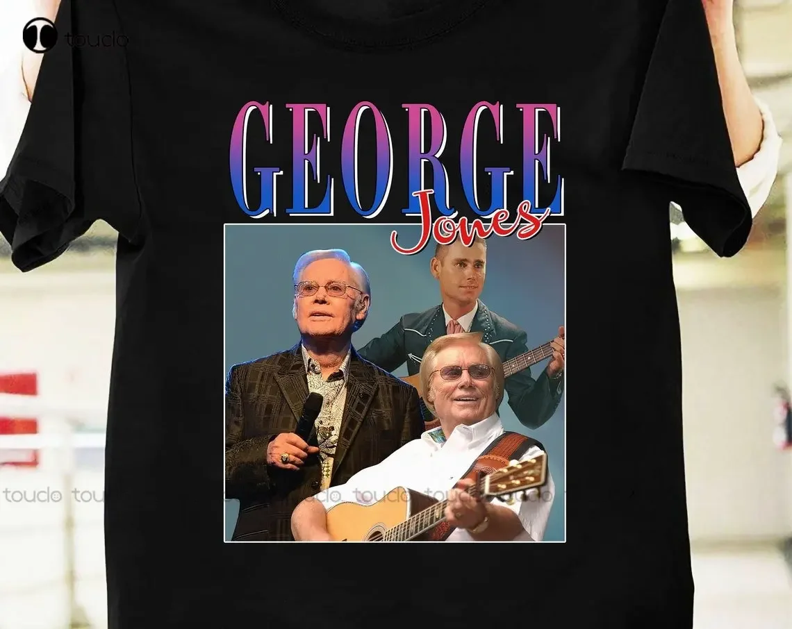 George Jones Vintage T-Shirt   Singer Country Music Shirt The Possum  No Show Jones Shirt