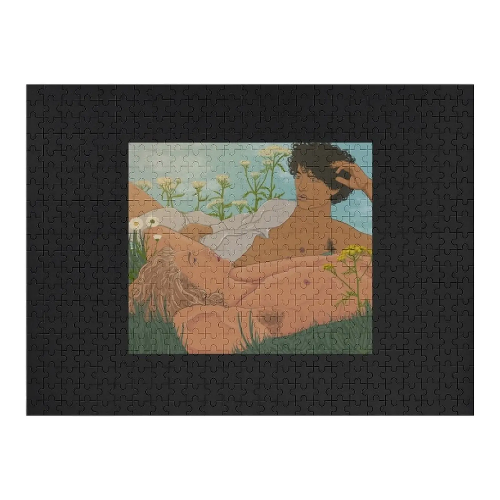 

Ахилл и Пatroclus на Pelion Активная головоломка Деревянные коробки Детская головоломка на заказ