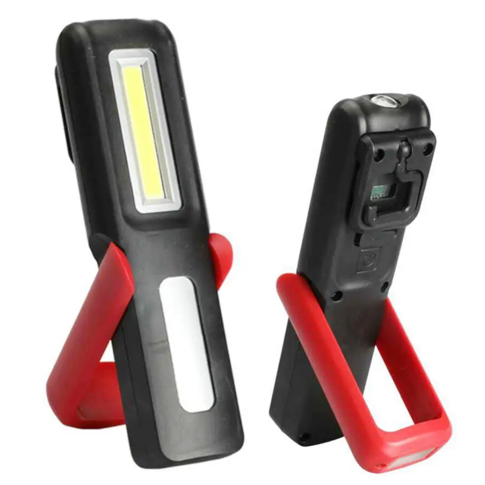 

LED Portable Magnetic USB Rechargeable COB Flashlight Work Light Torch Light