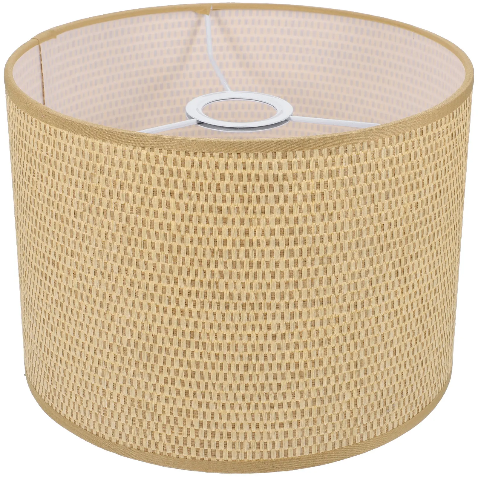Fabric Cylinder Lamp Shade Soft Light Decorative Lamp Cover for Table Floor Desk Bedside Lamps Replacement Accessory