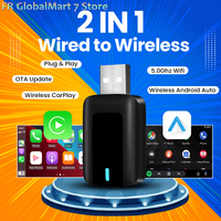NEW 2in1 Wireless CarPlay Android Auto Adapter Smart Dongle Plug And Play For MG GT MG5 RX5 GS ZP ZS Hector HS ZS EV eHS MG3