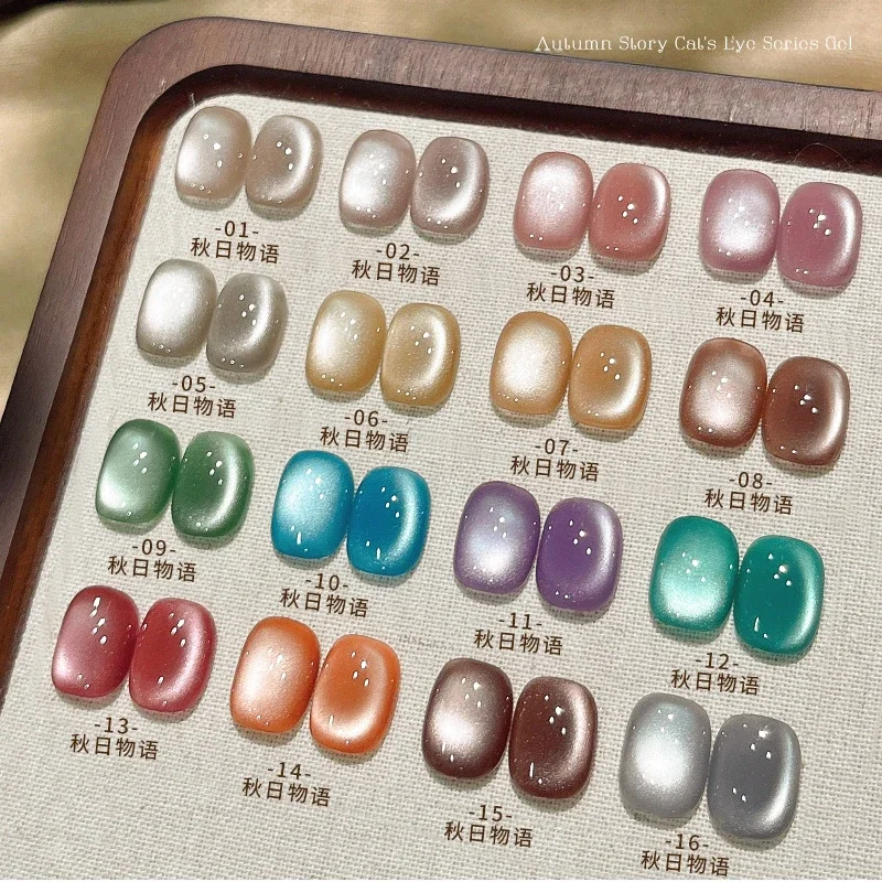 

Янтарная карамель, осень-зима, хит продаж, отбеливание, популярный гель, золотистый, коричневый, красный, стеклянная бусина, гель-лак для ногтей «кошачий глаз»