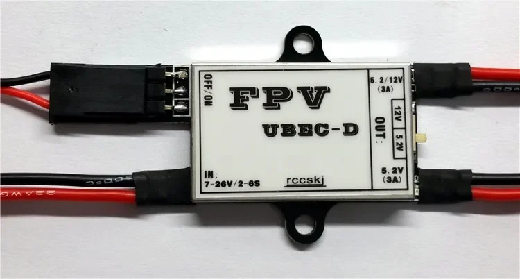 

Rccskj 7-26 В В FPV UBEC-D БЛОК ПИТАНИЯ ВЫХОД 5,2/12 В Выходное напряжение 35*21*5 мм к передатчику 5102 #