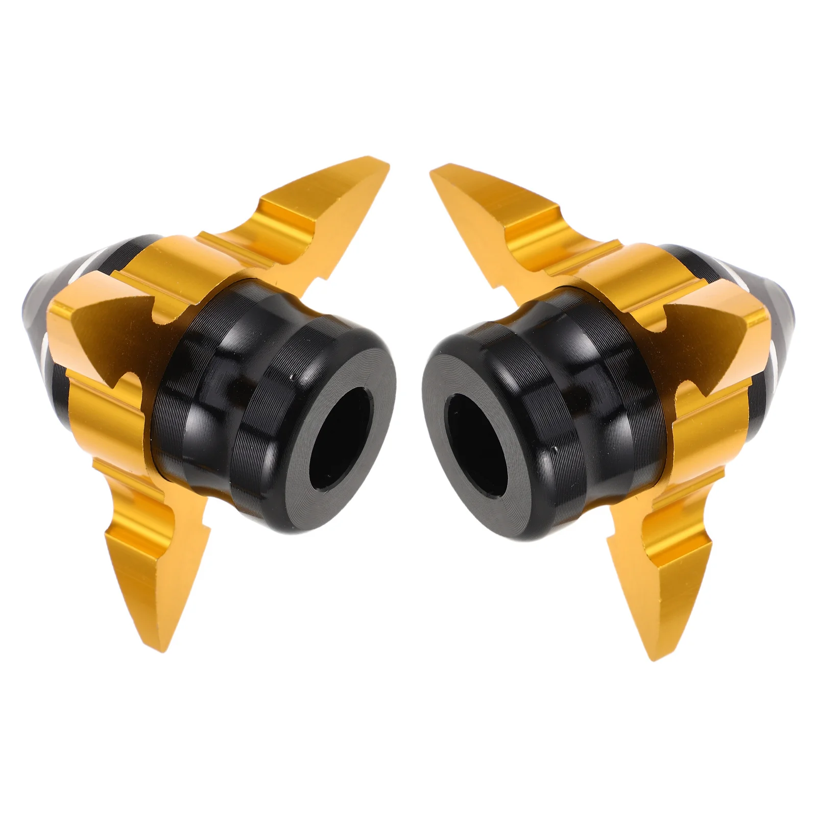 

2Pcs Motorcycle Fork Cups Aluminum Alloy Anti Fall Protection Stylish Front Protector Motorbike Accessories