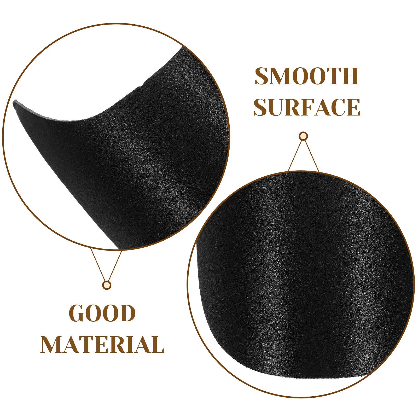 10Pcs Hat Brim Shaper Plastic Visor Inserts for Baseball Caps Sun Hats Golf Hats Sleek Fashionable Look Hat Brim Shaper view 6