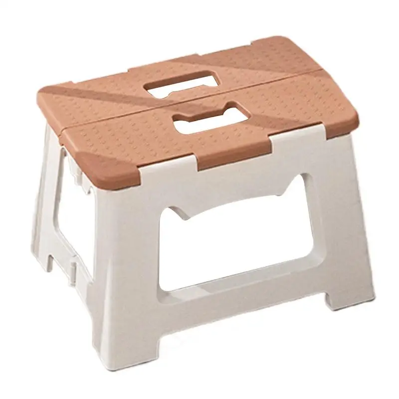 

Foldable Step Stool Non-Slip Surfaces With Handle Stool Sturdy Portable Ladder With Handle For Kids Bathroom Living Room Offices