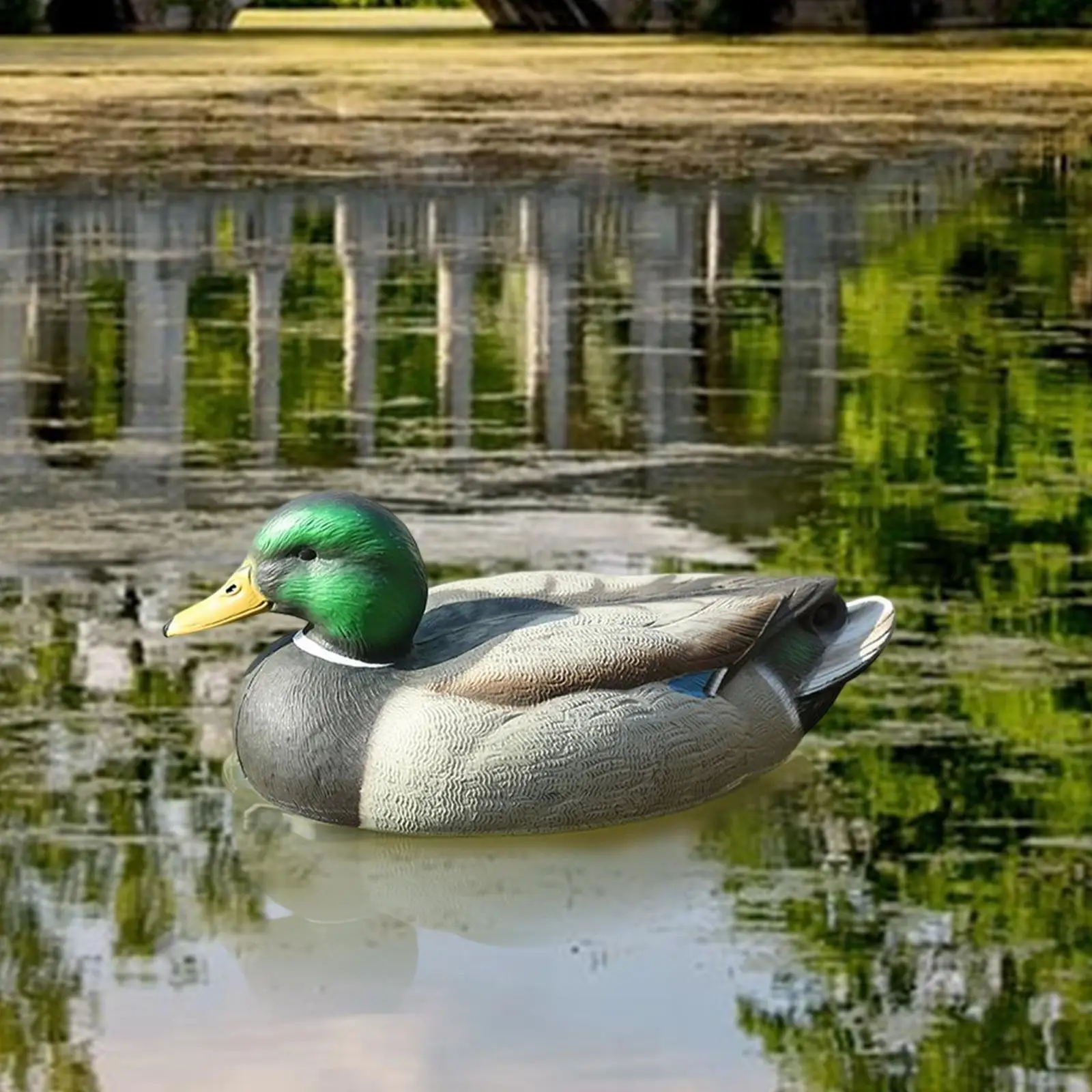 Esca per anatra in plastica esca galleggiante per anatra femminile Mallard