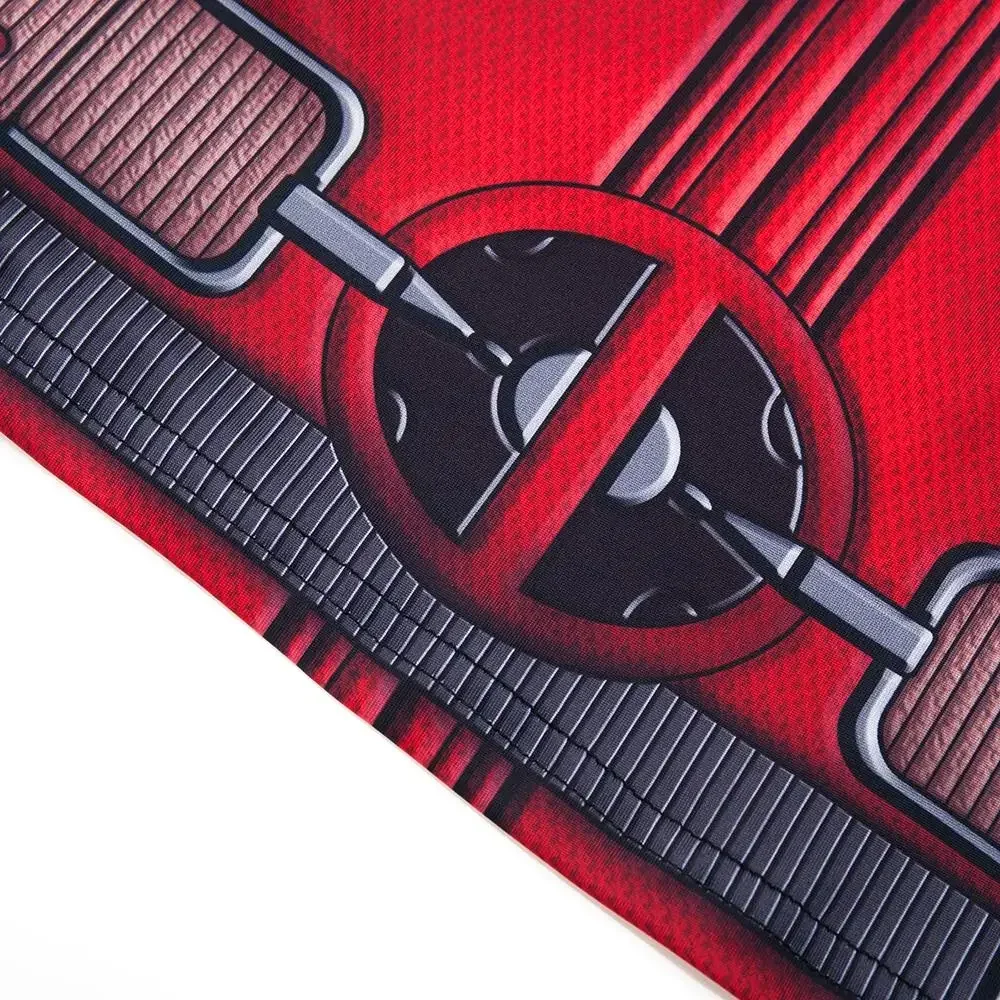 T-shirt manches courtes homme, estival et moulant, à séchage rapide, à la mode, Avengers Deadpool, imprimé en 3D