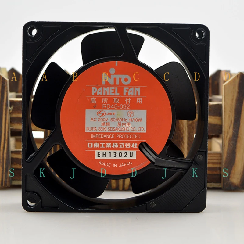 

M NEW NTO RD45-092 AC200V 11/10W Cooling Fan