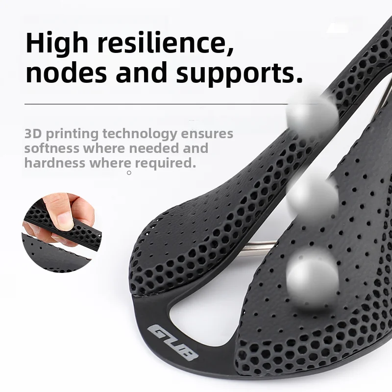 

GUB Сверхлегкое велосипедное седло с 3D-печатью, дорожный велосипед, горный велосипед, буфер для гоночной езды Cuion