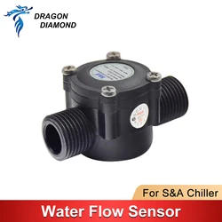 Water Flow Switch Sensor For S&A Industrial Chiller For CO2 Laser Engraver High Quality HL-12 CW3000 CW5000 CW5200