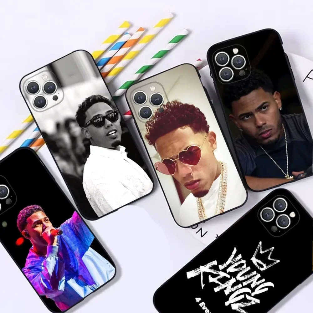 

M-Myke Towers Ganga Phone Case For iPhone 16,15,14,13,12,Pro,Max,11,7,8,Plus,XR,XS Max Shockproof Silicone Soft Shell
