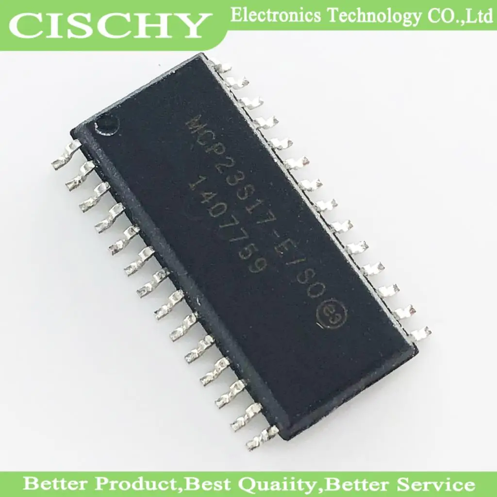 

2pcs/lot MCP23S17-E/SO MCP23S17 SOP-28 In Stock