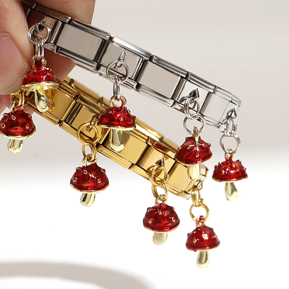 Jewelry With Watches - Greatera Paddestoel Hanger Horlogeband Armband Voor