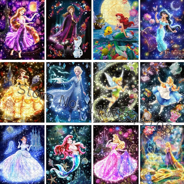 ジグソーパズル ディズニー プリンセス 2点 ディズニー