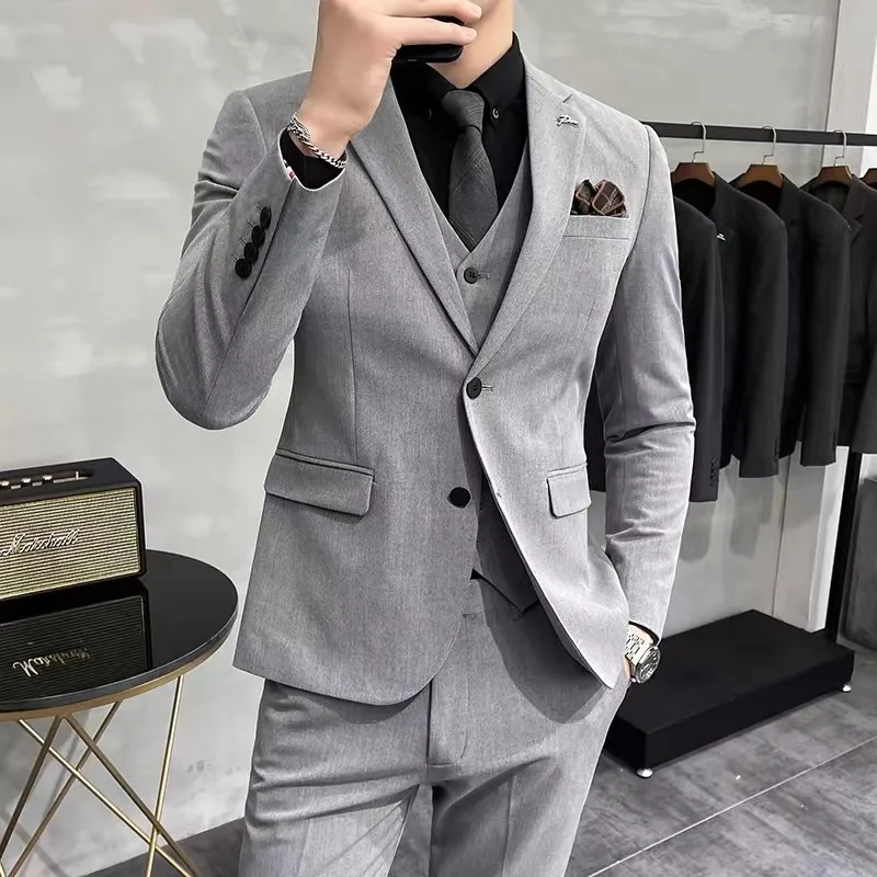 2024 autumn custom suit for men and women the same large size suit for men formal bank sales business work clothes hotel