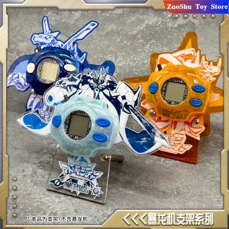 novo-quente-digimon-25th-aniversario-tela-colorida-onda-de-radio-tiranossauro-maquina-colecao-especial-cartao-tijolo-placa-presente