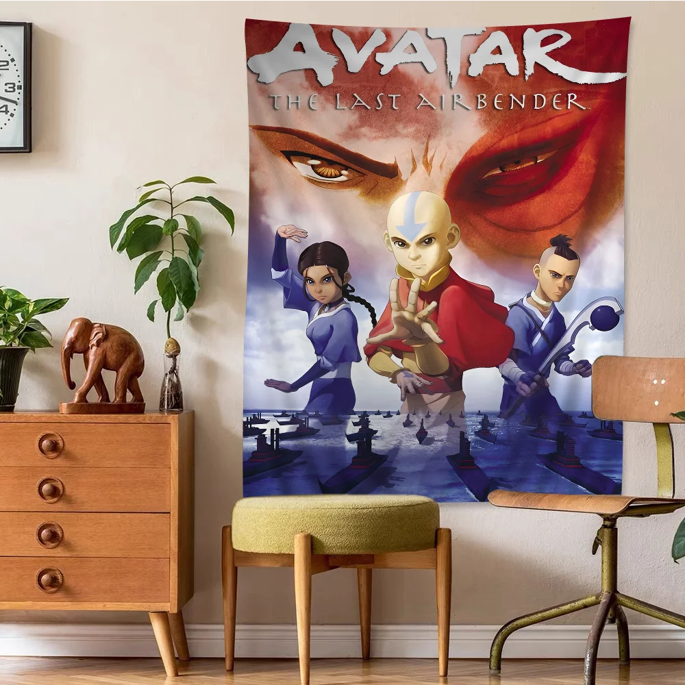 

Avatar the Last Airbender Whitepaper Cartoon Tapestry Art Science Fiction Room Home Decor Art Home Decor