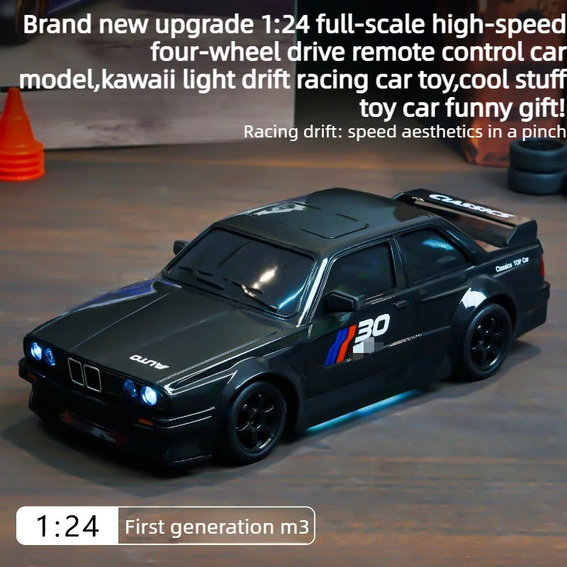Cool Stuff Toy Car Funny Gift-1:24 Full-scale High-speed 4WD Rc Drift Car,Remote Control Car Model,Kawaii Rc Cars,Toys for Kids