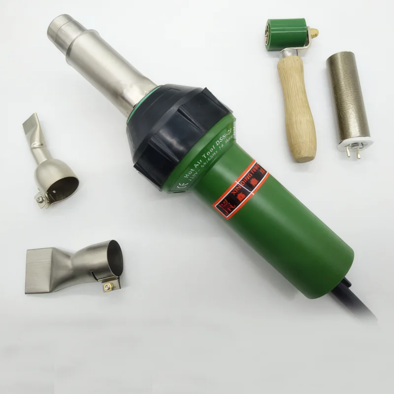

DSH-D1 1600W Plastic Welding Gun Welding Plastics Hot Air Blower Gun with Accessories for Welder machine for PP/PE/PVC sheet