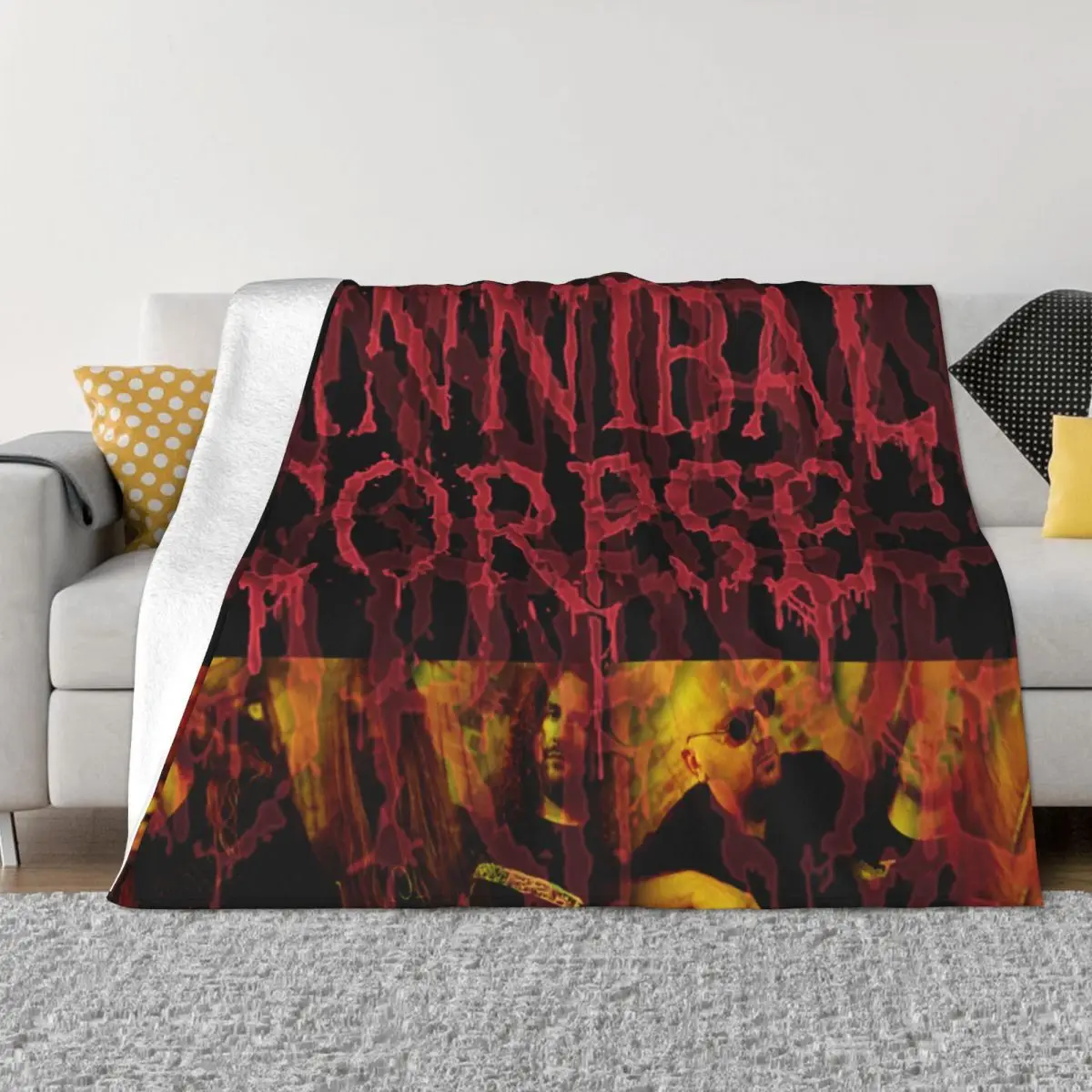 Cannibal Corpse 215 Anime Winter Blankets Blankets And Throws Throw Blanket