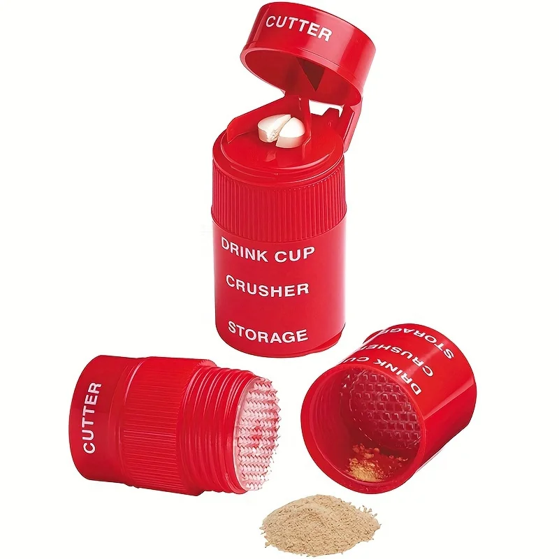 1Pc 2 IN1 Pill Crus…