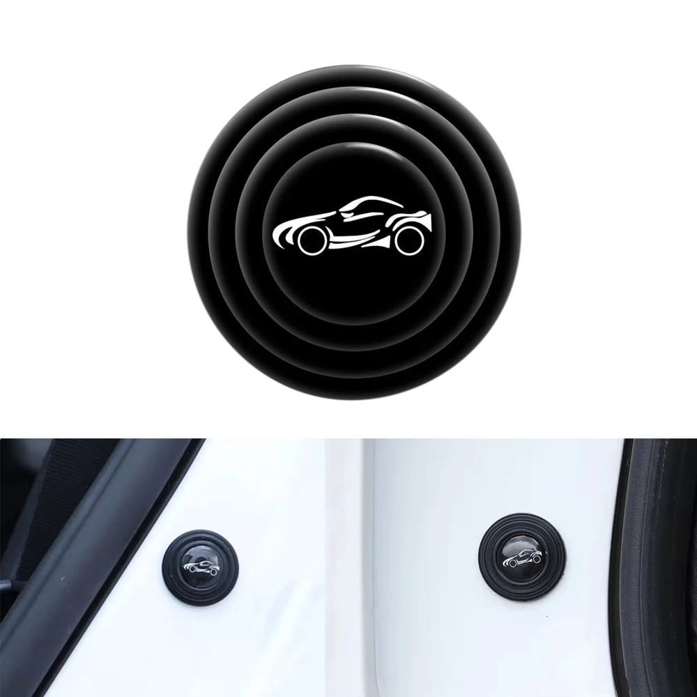 Rubber Car Decoration Door Shock Absorber Cushion Gasket Soundproof Patch Sticker For Most of Car