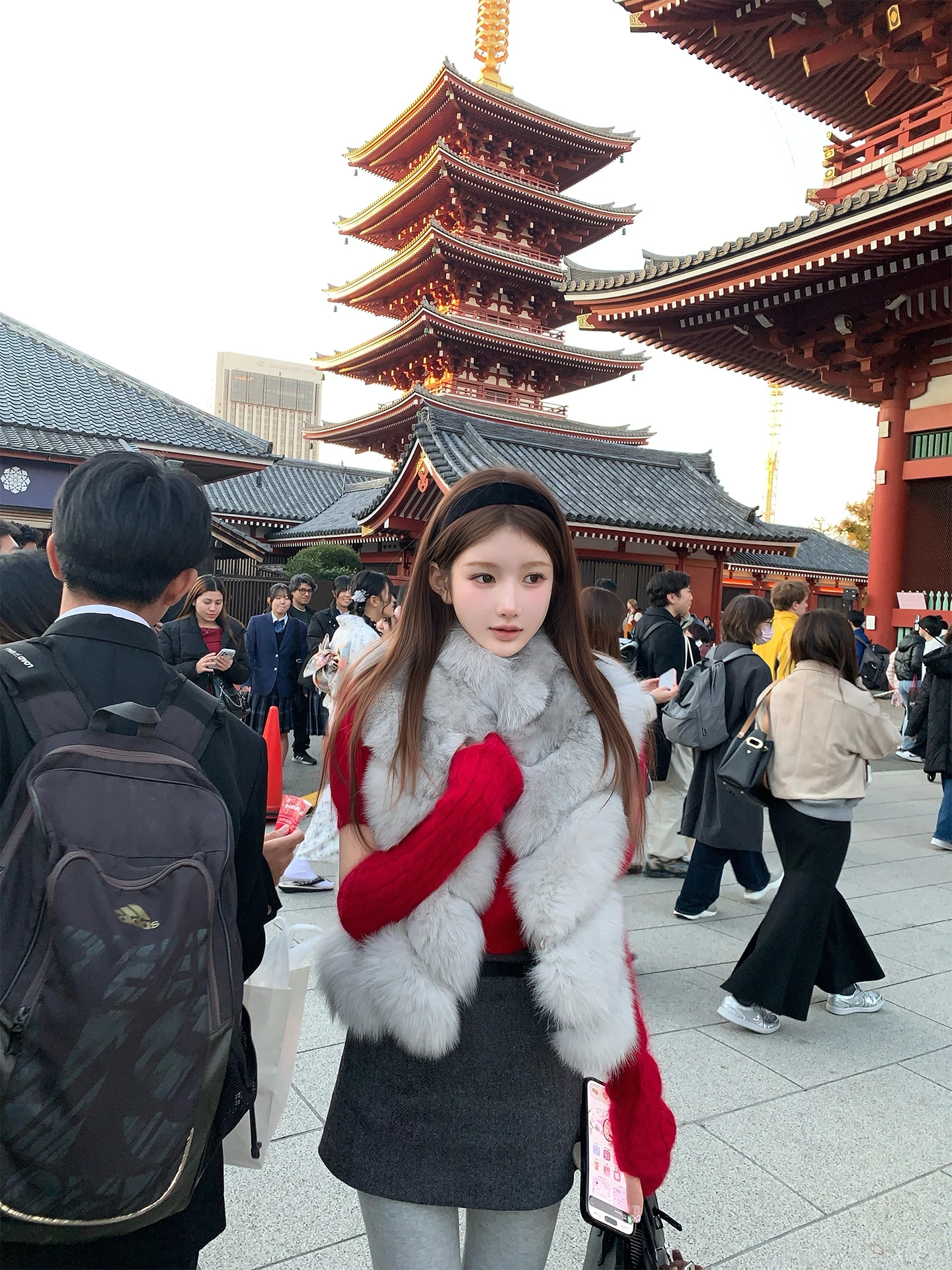 

ey Woolen Wrap around Skirt with Belt High Waist Fit And Flare Sle Ele Women's Casual Faion Bigking Brand