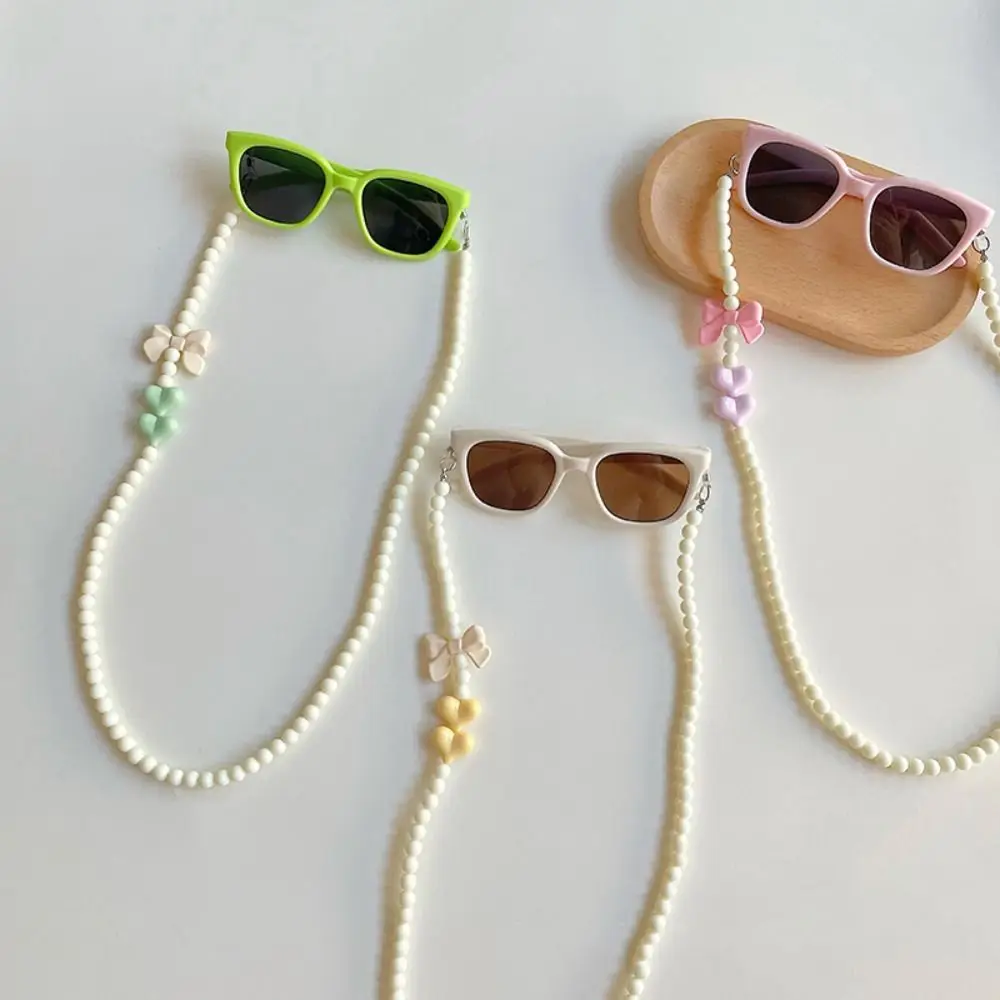 

Fashion Sweet Kids Sunglasses Bows Necklace 2-8Y Children Sunglasses Set Anti-UV Lightweight Holiday Sunglasses Girl Gift