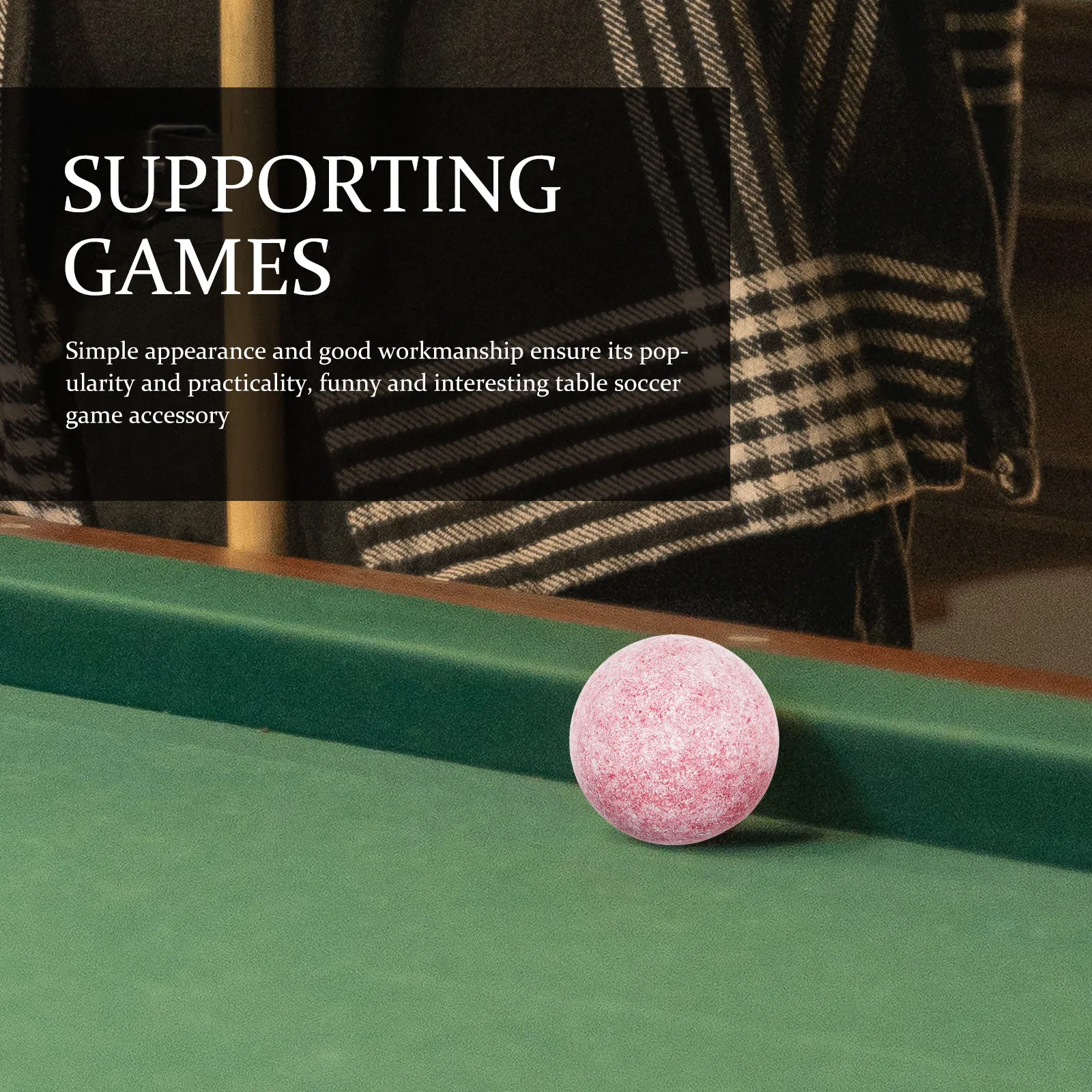 

3 шт. износостойких мячей для настольного футбола, сменные мячи для настольного футбола, тонкая работа, легкий вес, АБС-пластик, для игр в настольный футбол