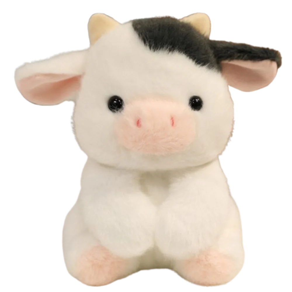 

PP Cotton Dinosaur Plush Toy Sitting Fluffy Plush Desktop Buddy Toy Mouse Panda Cow Hug Pillow Birthday Gifts